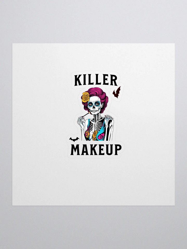 Day of the Dead Femme Fatale Sticker product image (1)