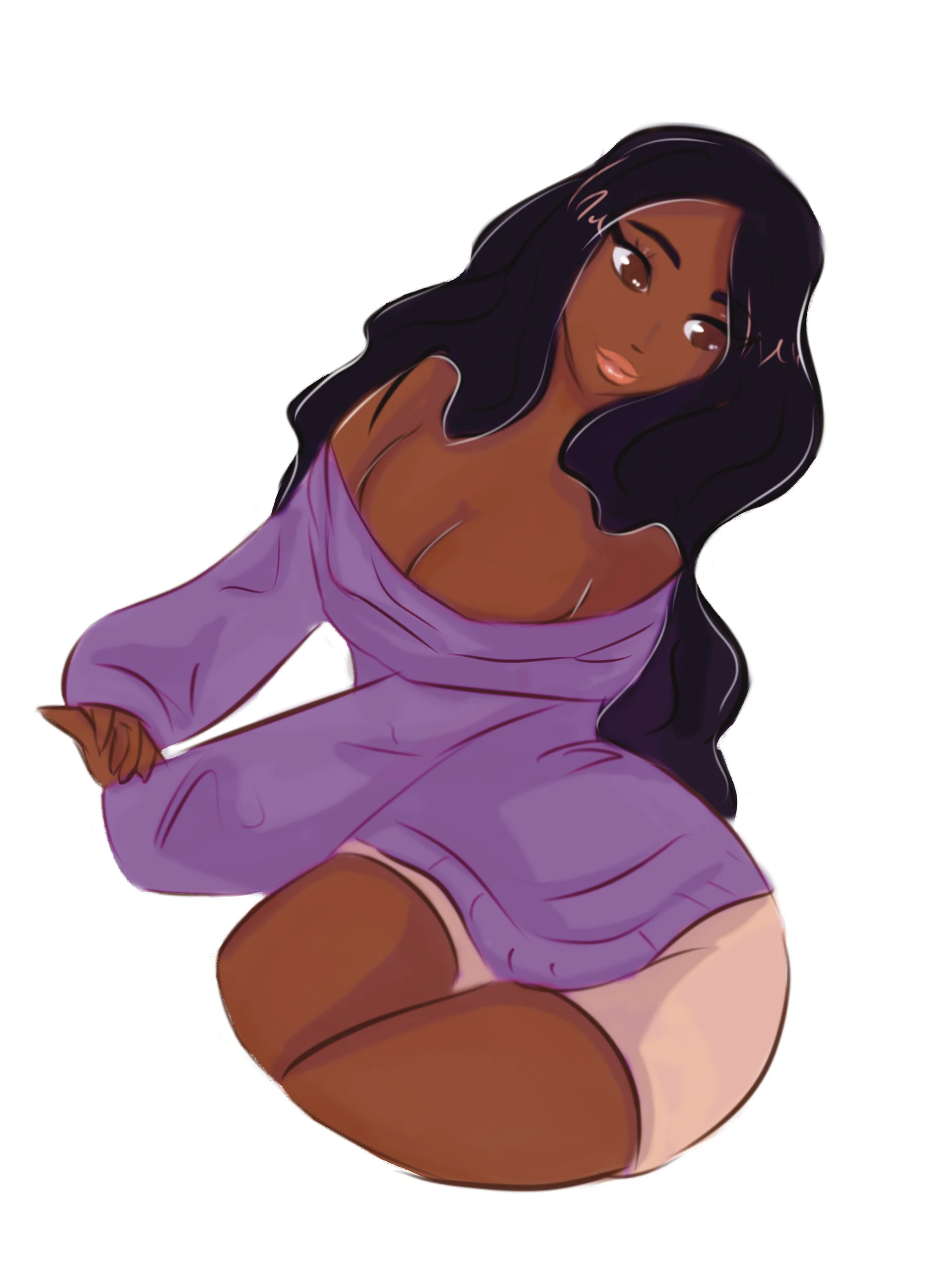 Baddie sticker product image (1)