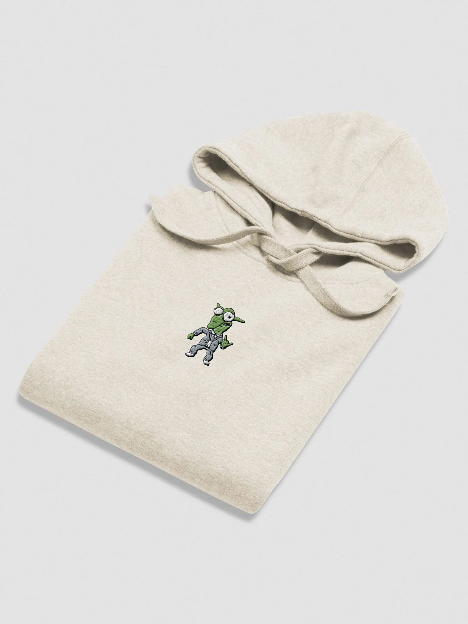 Angry Thought Goblin Hoodie Embroidered product image (4)