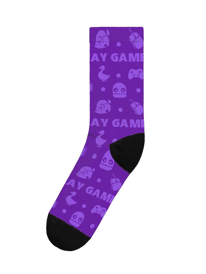 We Play Games Socks! product image (1)