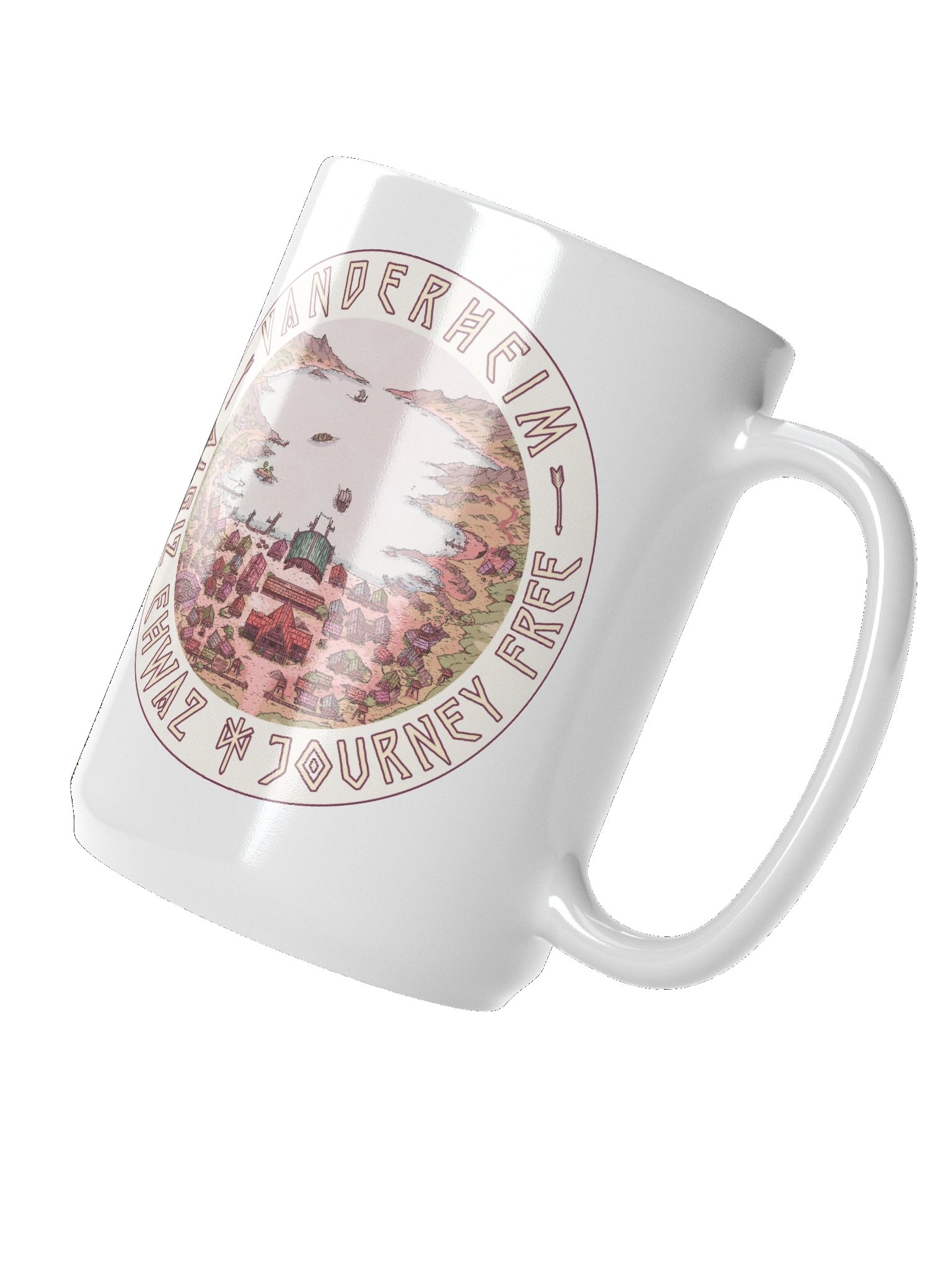 JOURNEY FREE VINTAGE MUG product image (2)