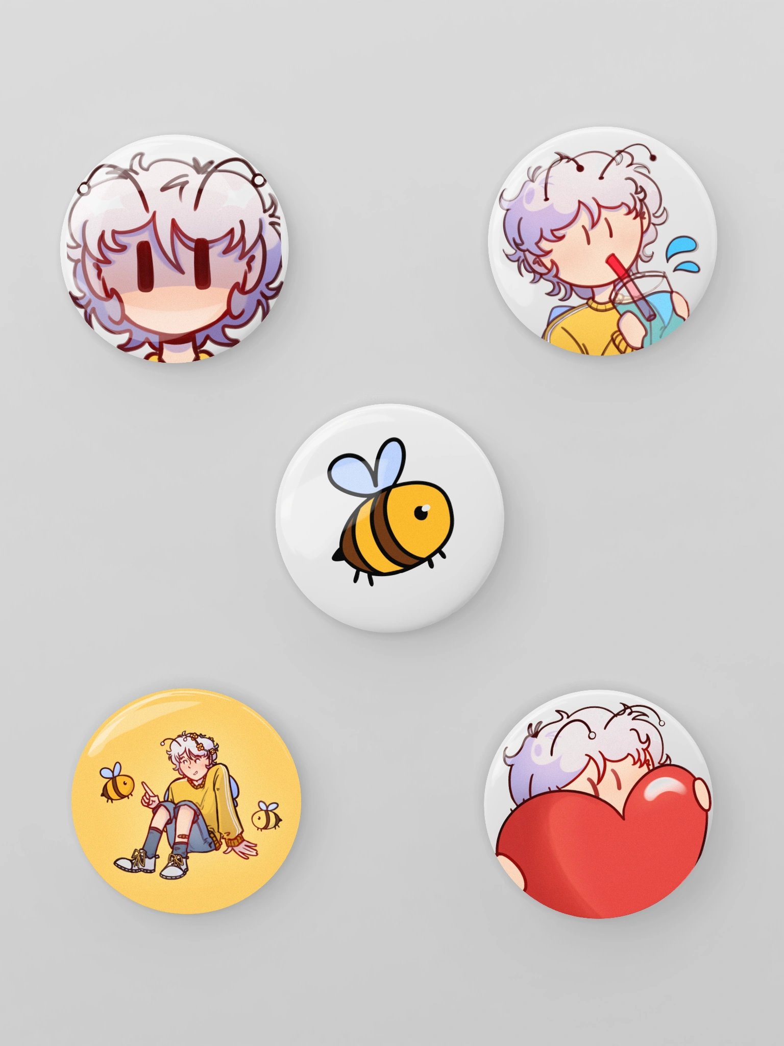 Emote Badge Pins product image (1)