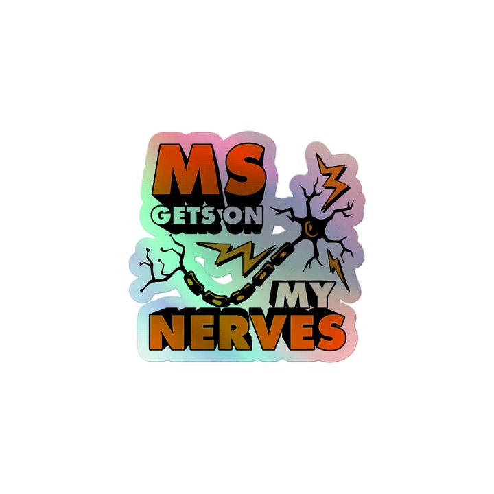 MS Gets On My Nerves Charity Sticker 2025 product image (1)