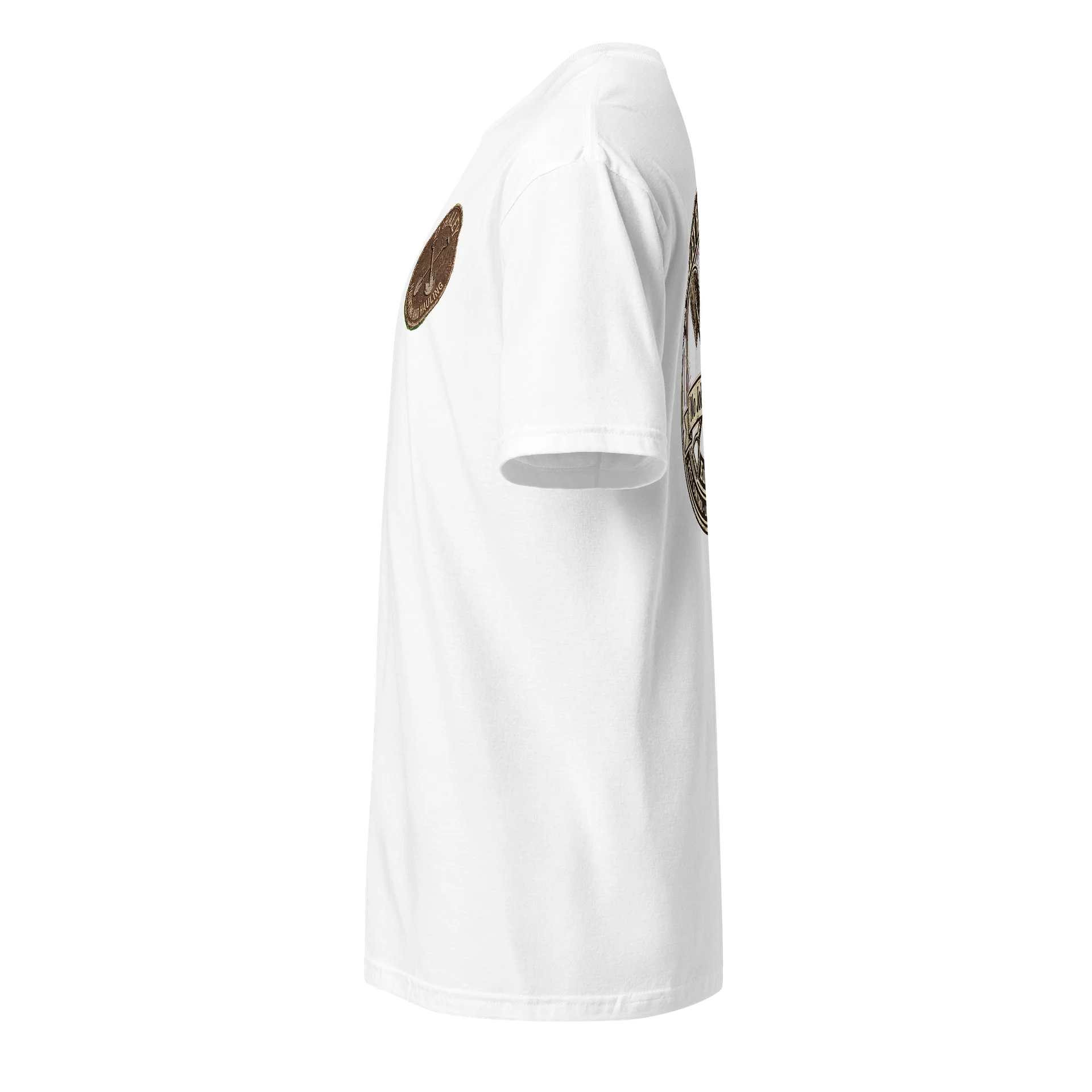 D Haley Haunting and Hauling Crossed Shovels Tee product image (3)