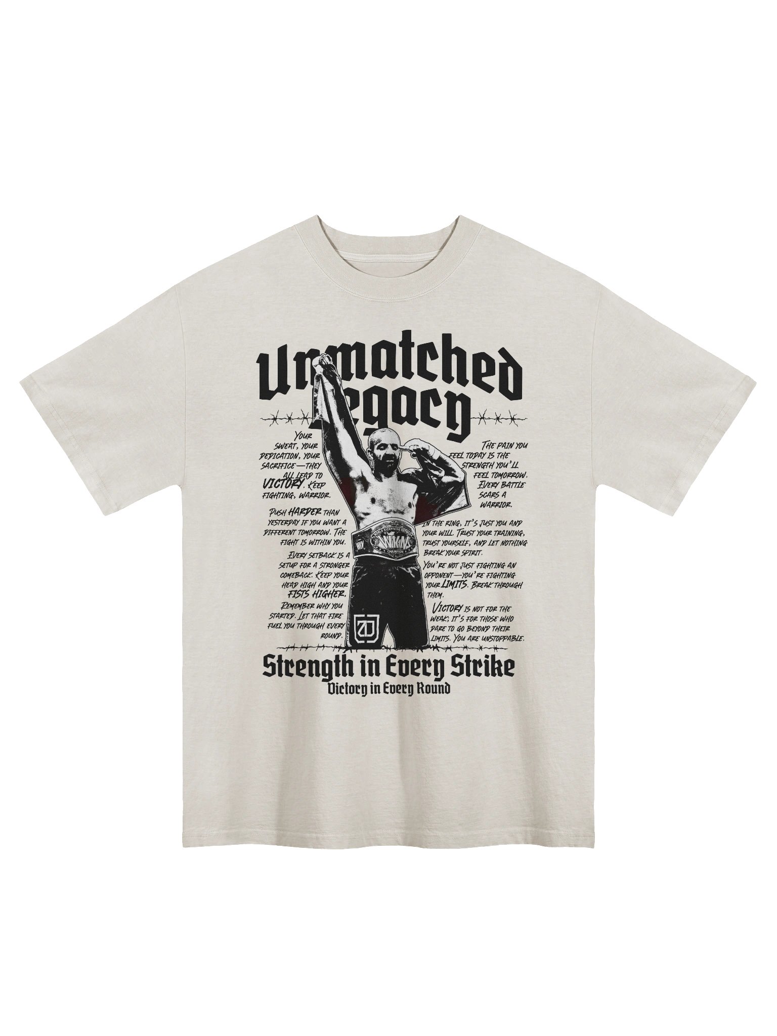 Oversized T-shirt - Unmatched Legacy by Zaur Dzhavadov product image (1)