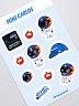 Carlos Sainz - Sticker Sheet