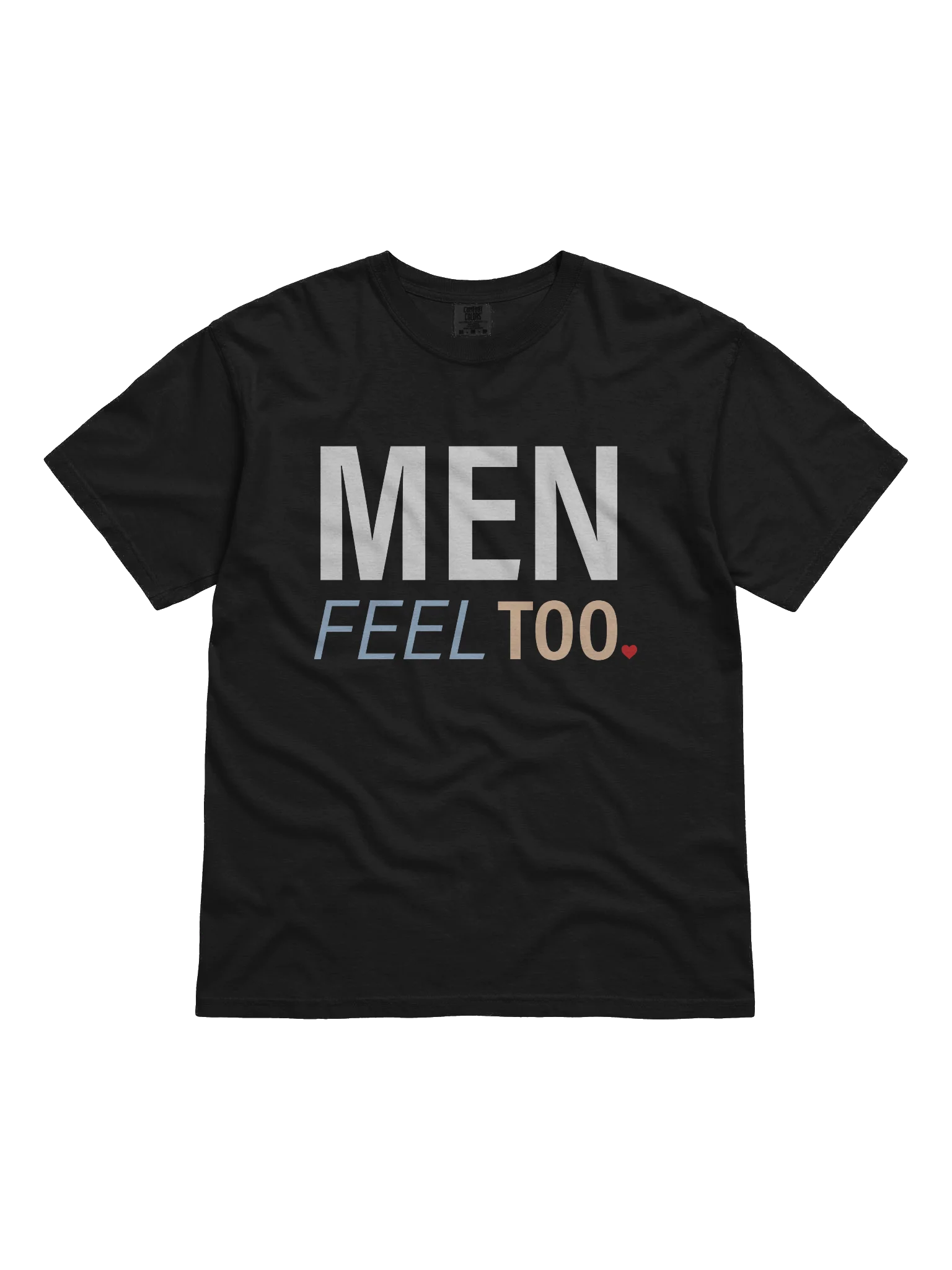 Men Feel Too Heavy T (Dark) product image (1)