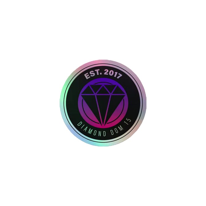 DiamondDom15 Holographic Sticker (the Founders Edition) product image (1)