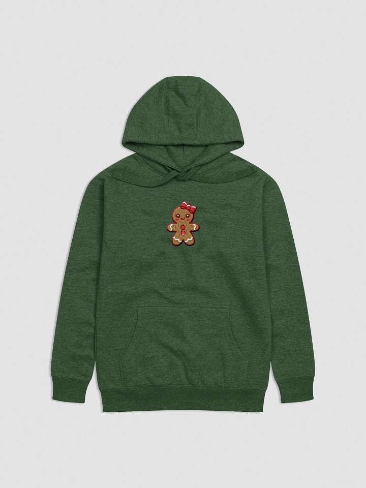 Gingerbread Girl Embroidered Premium Hoodie product image (1)