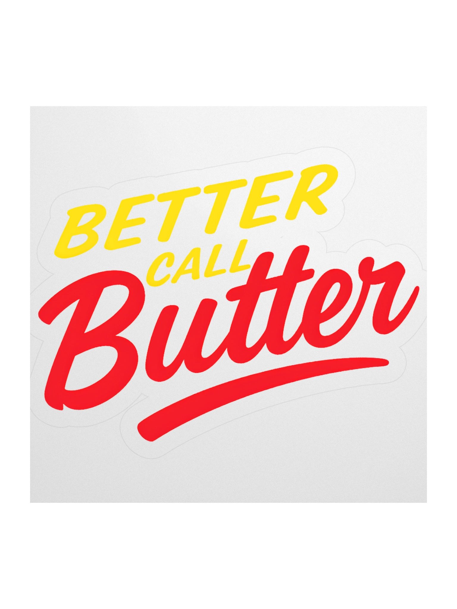 BETTER CALL Butter Kiss Cut Stickers product image (2)