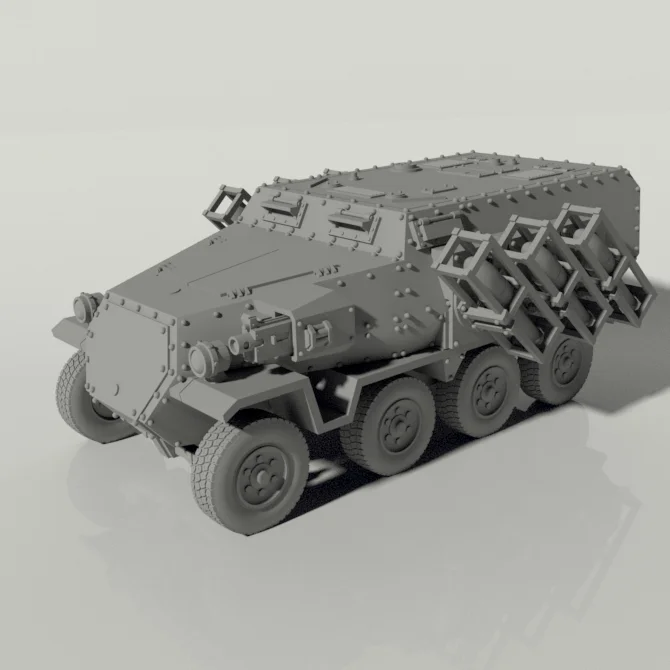 Grim 251 Transport / Artillery Support STLs product image (3)