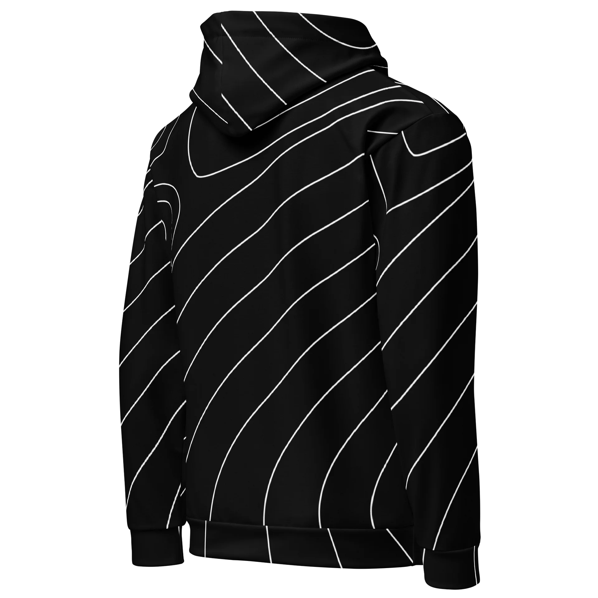 Flowing Monochrome Dreams Hoodie product image (5)
