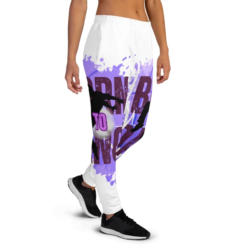 Born to Dance His Silhouette All-Over Print Joggers product image (9)