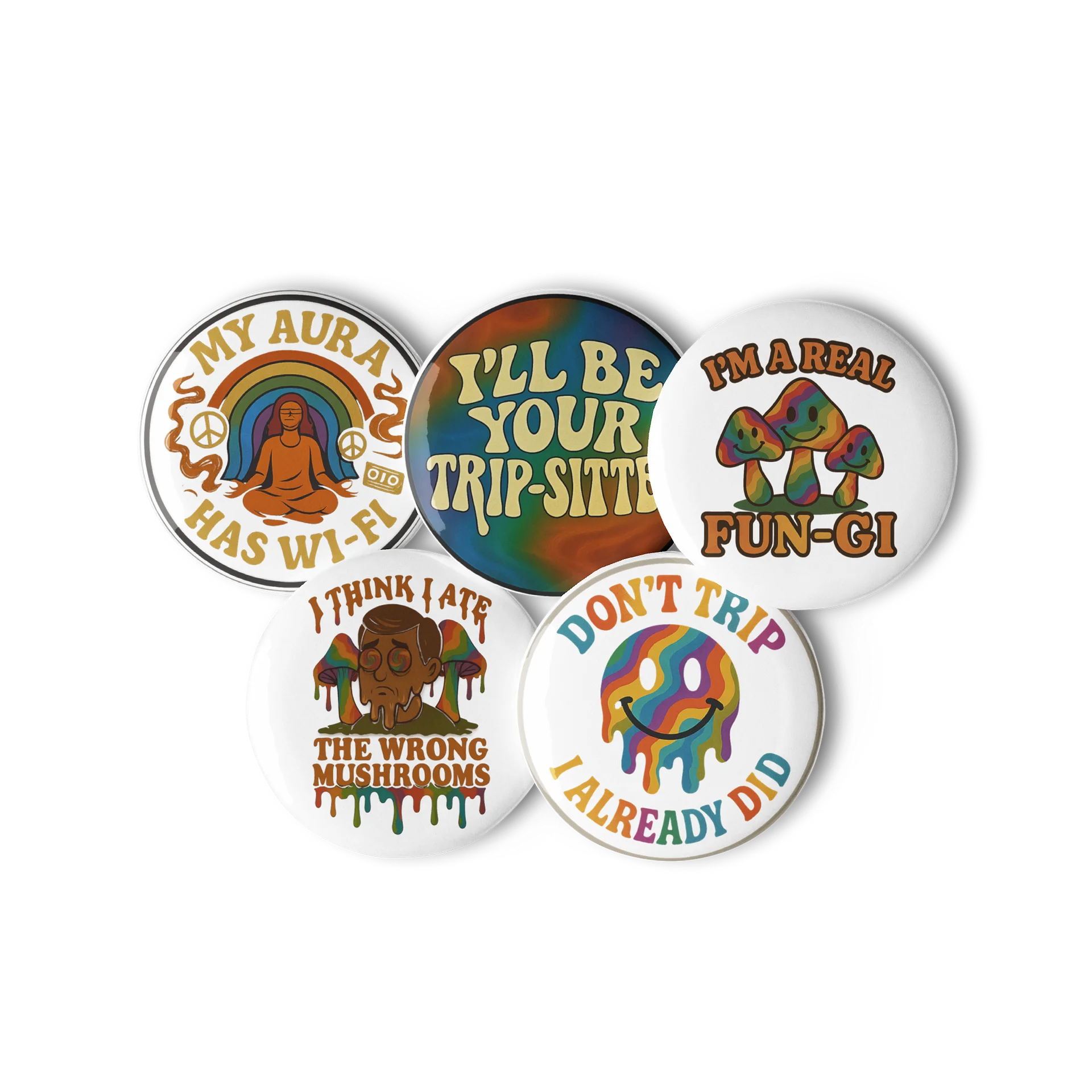 Trippy Hippie Pin Set product image (2)