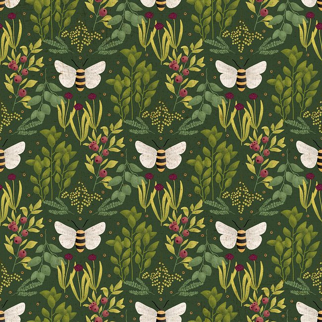 Bees and Foliage