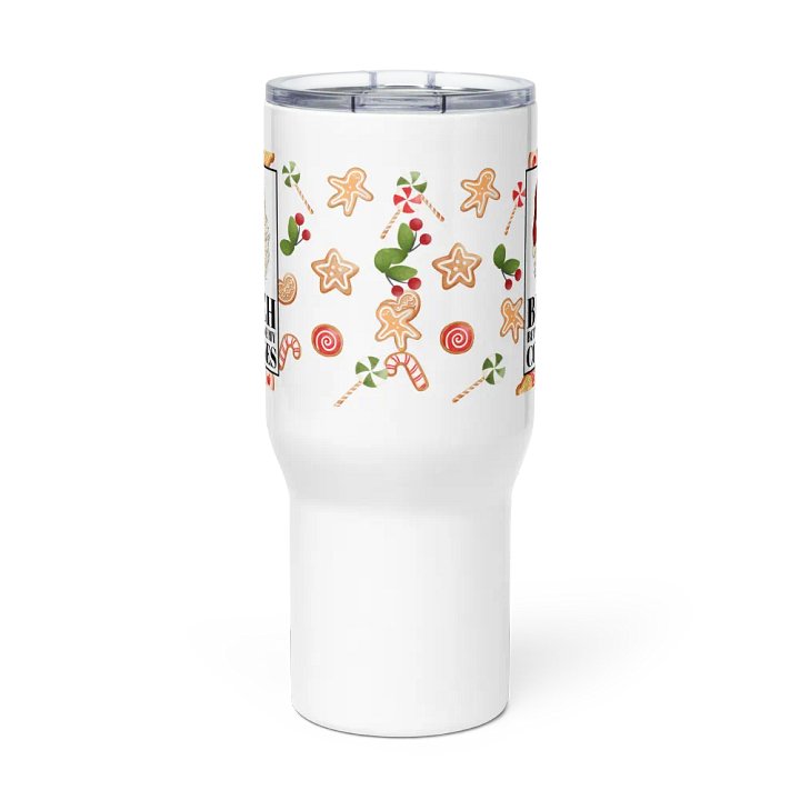 Santa's Cookie Demand Travel Mug product image (2)