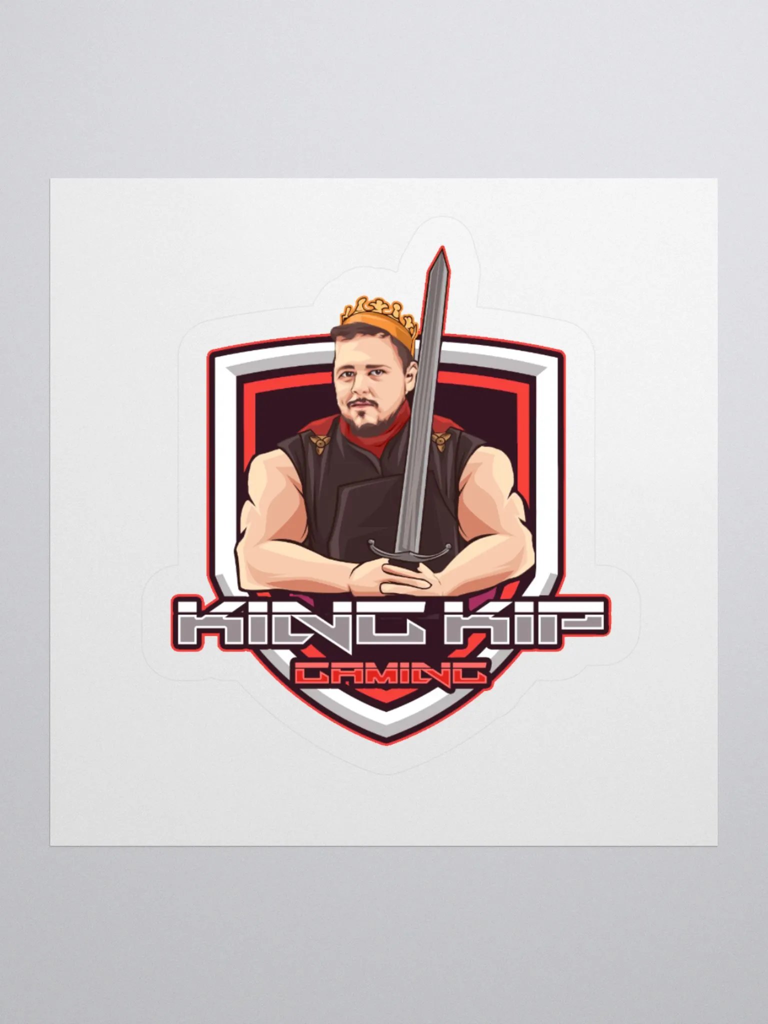 King Kip Gaming Sticker product image (1)