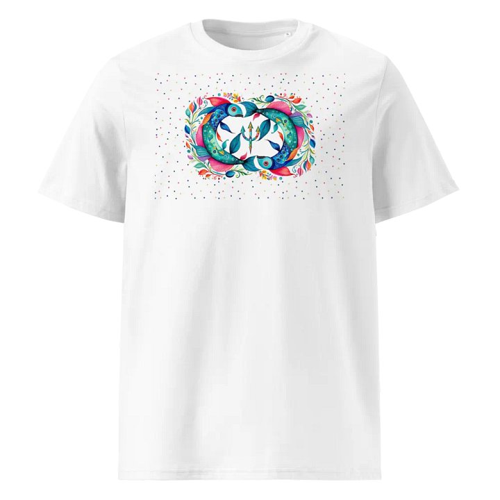 Pisces, Neptune & Pisces, White Tee product image (1)