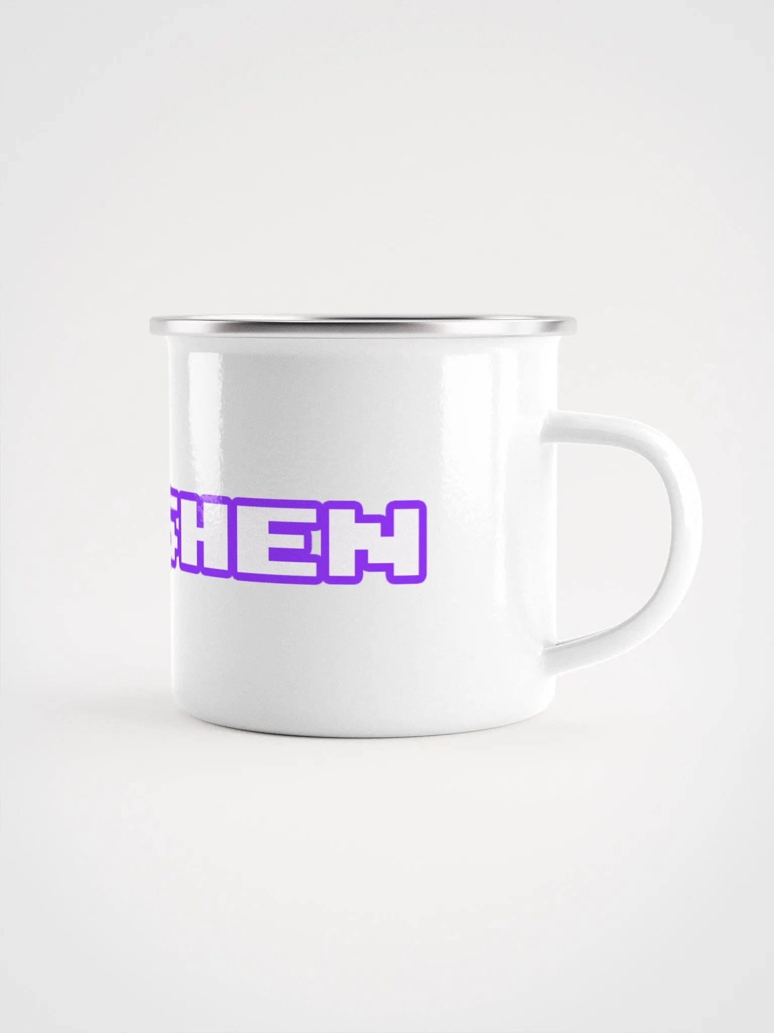 8 Bit Enamel Mug product image (1)