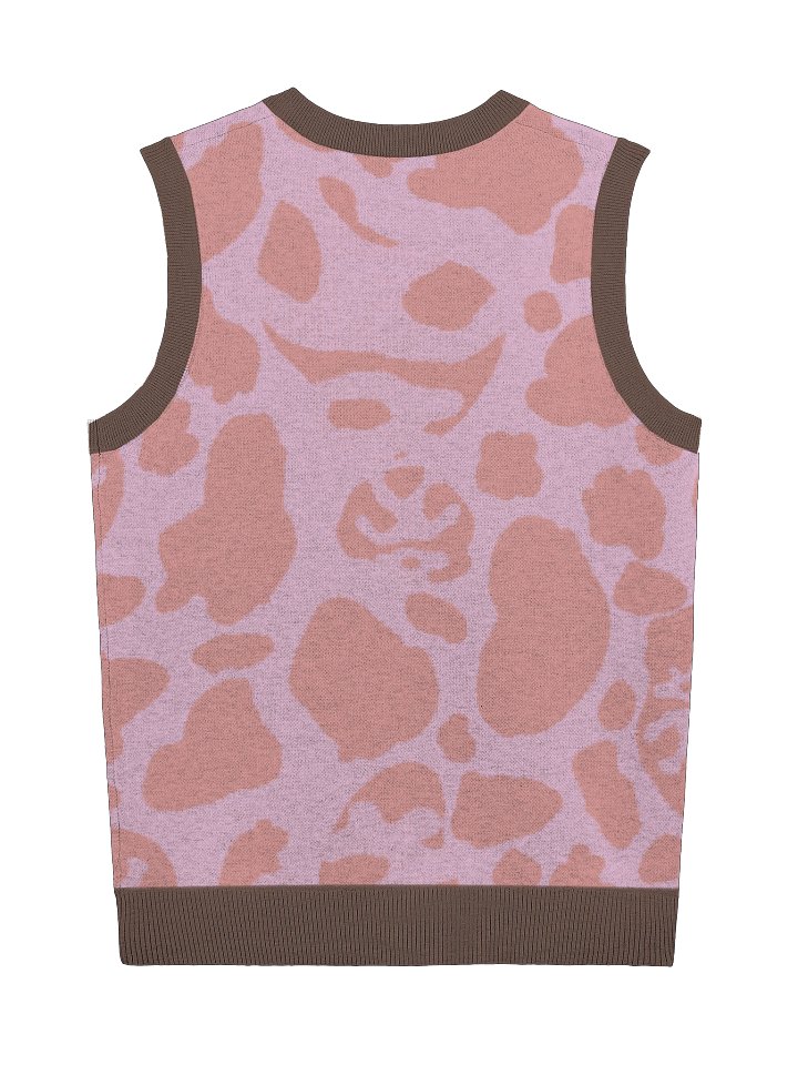 BLVD Sweater Vest Pink Diamonds product image (2)