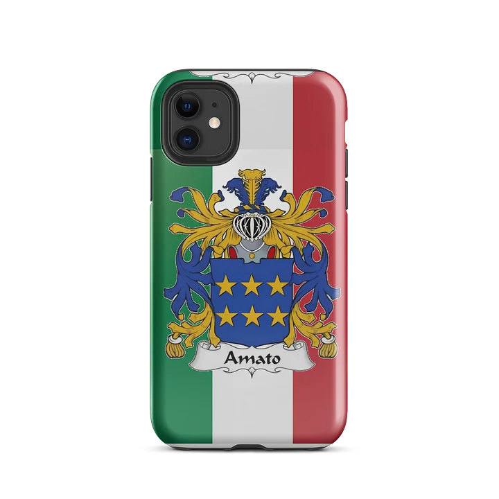 Amato Family Crest Italian Heritage Tough Phone Case product image (2)