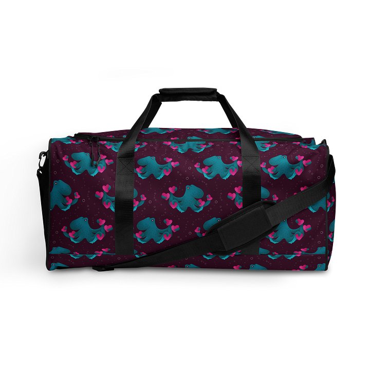 Octopus and Hearts Duffel Bag product image (1)