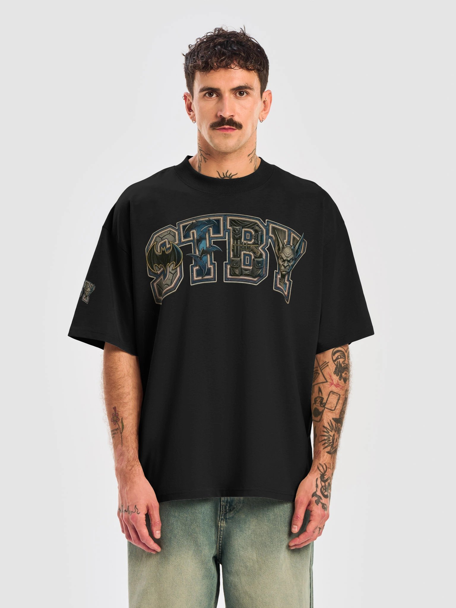 Gothic Typography Unisex Organic T-Shirt product image (21)