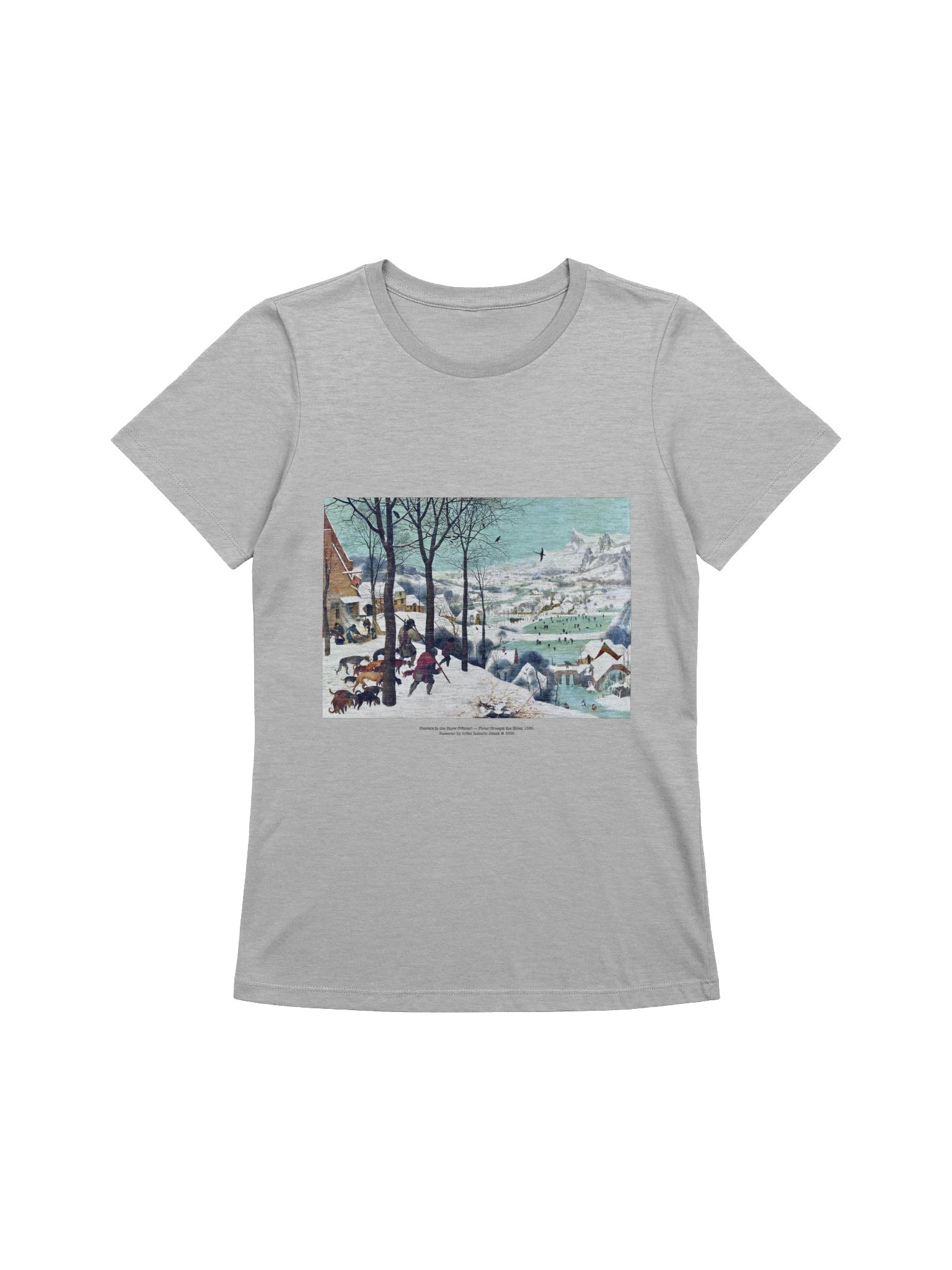 Hunters in the Snow (Winter) — Women's T-Shirt product image (1)