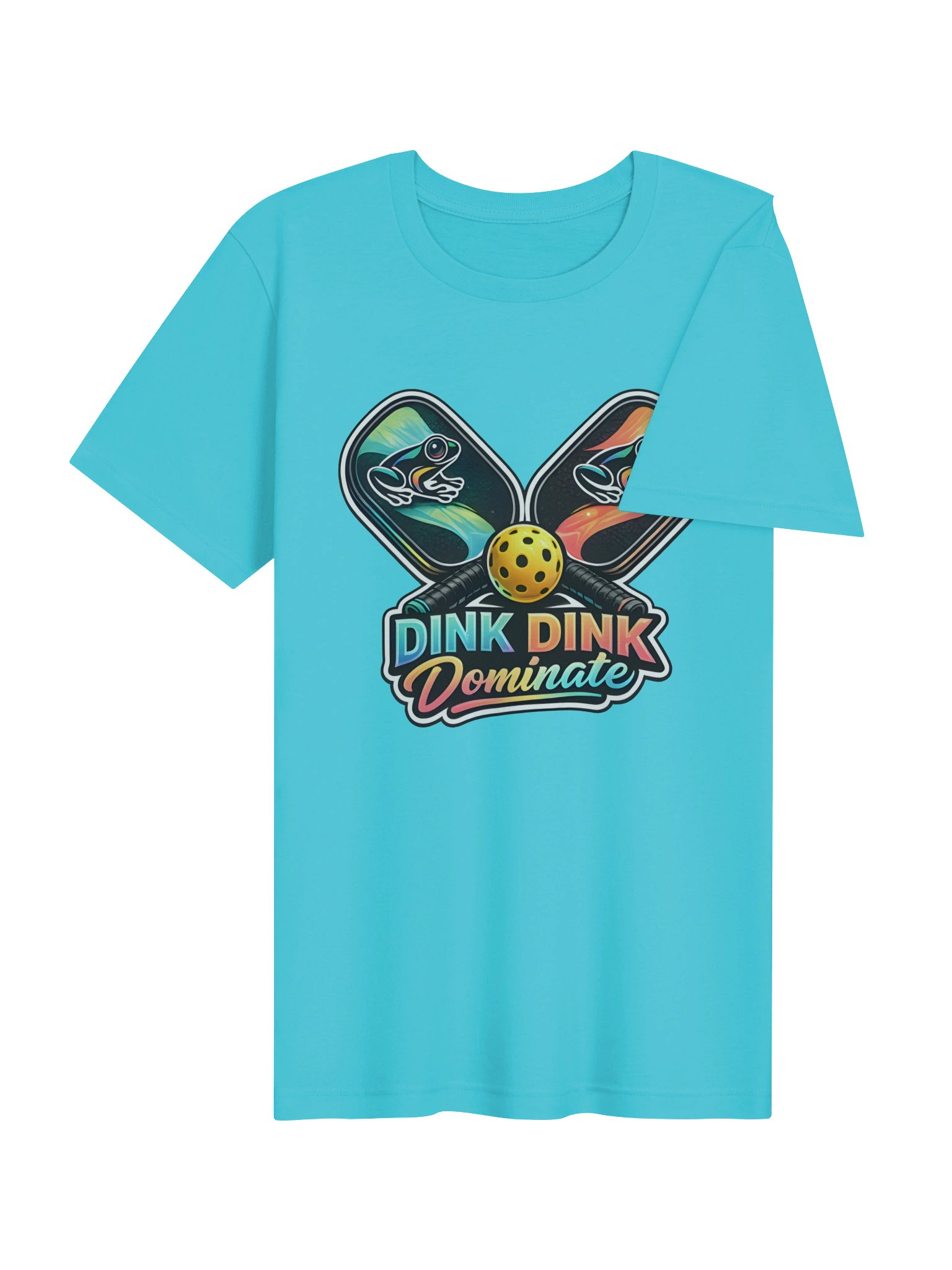 Dink Dink Dominate Pickleball Tee product image (28)