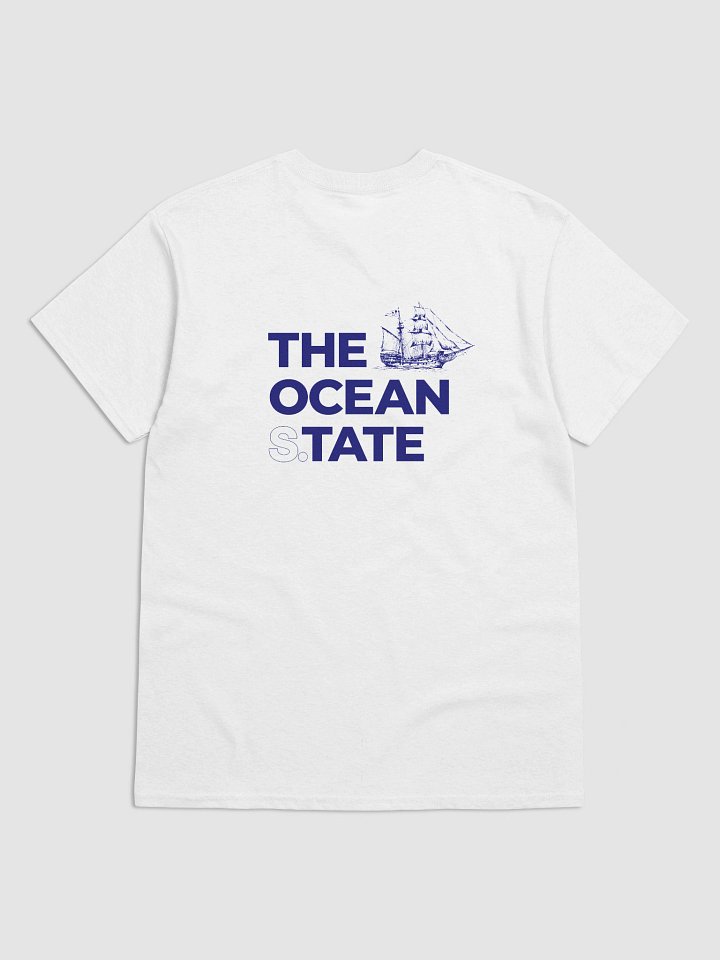 SERHANT. Rhode Island Ship White T-Shirt product image (1)