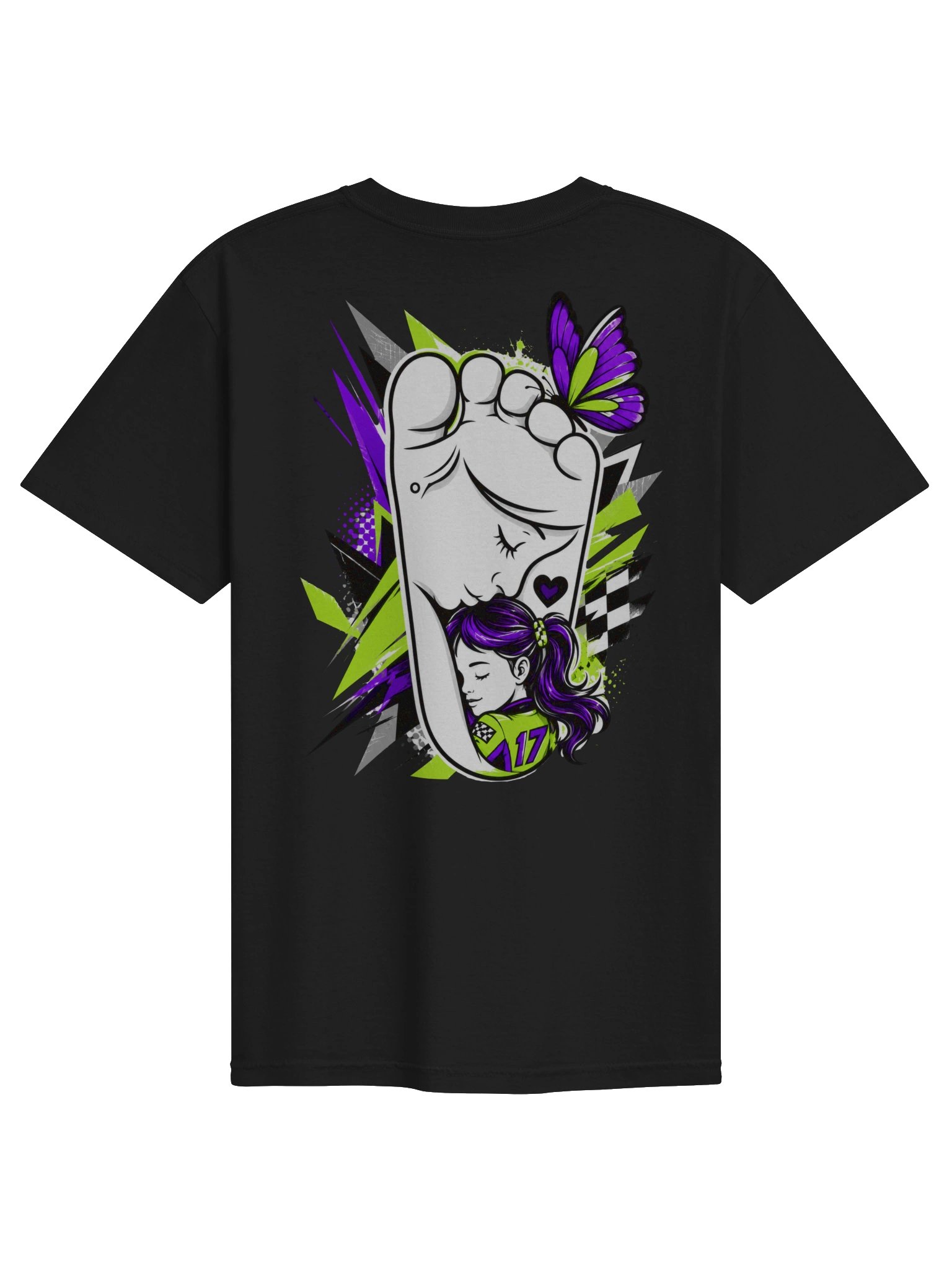 Spark Derby Neon Collision Tee product image (2)