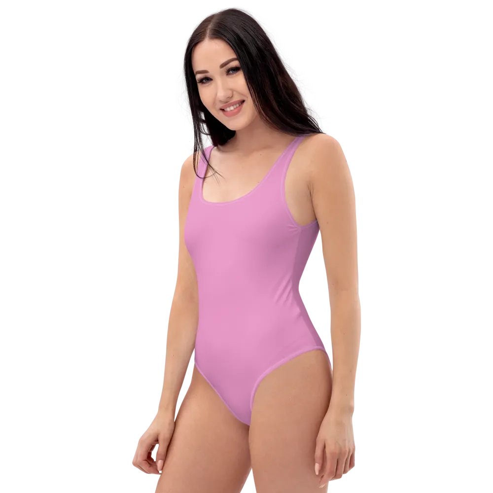 Lavender Rose One-Piece Swimsuit product image (5)