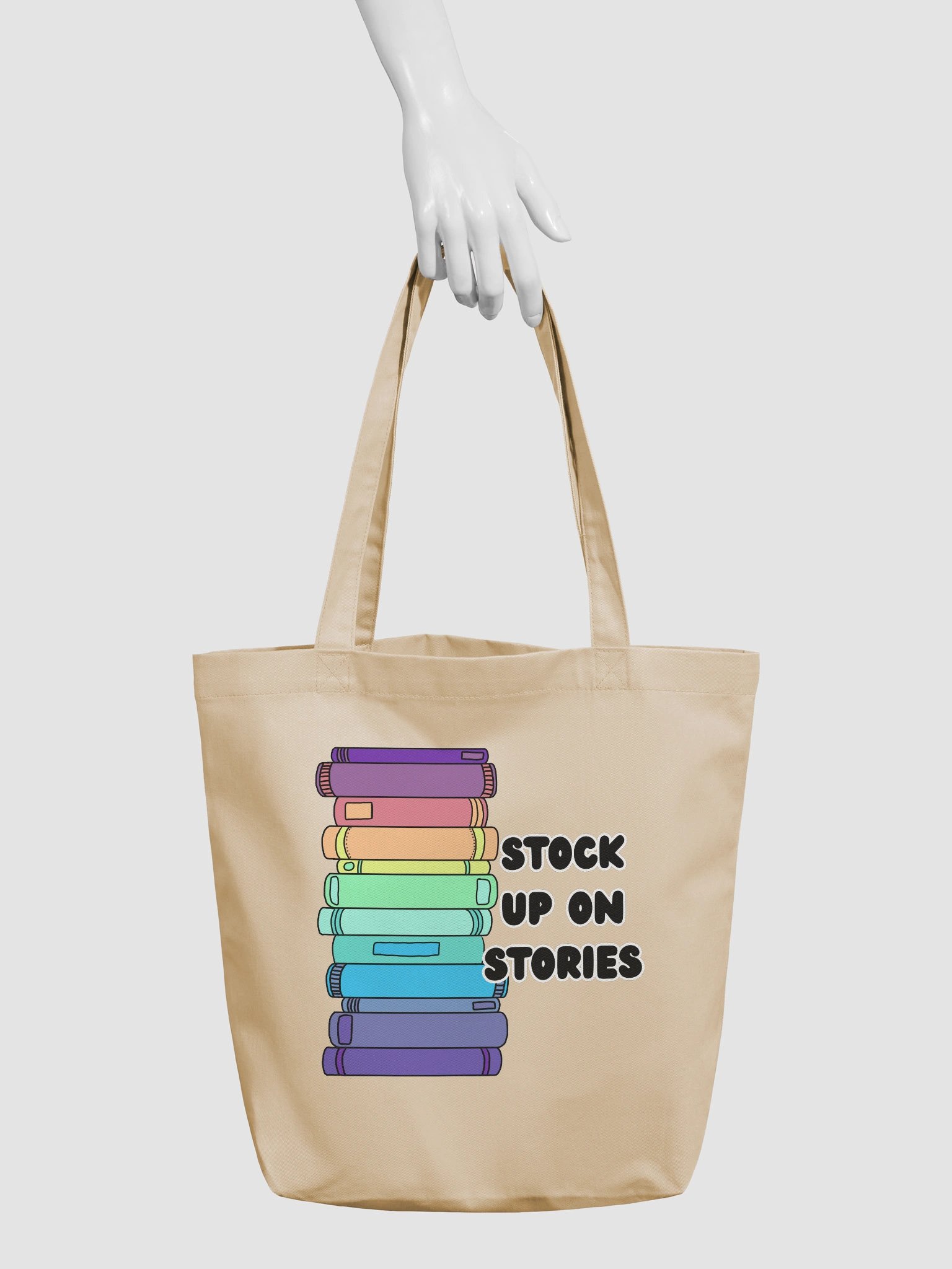 Stock Up on Stories Tote Bag product image (3)