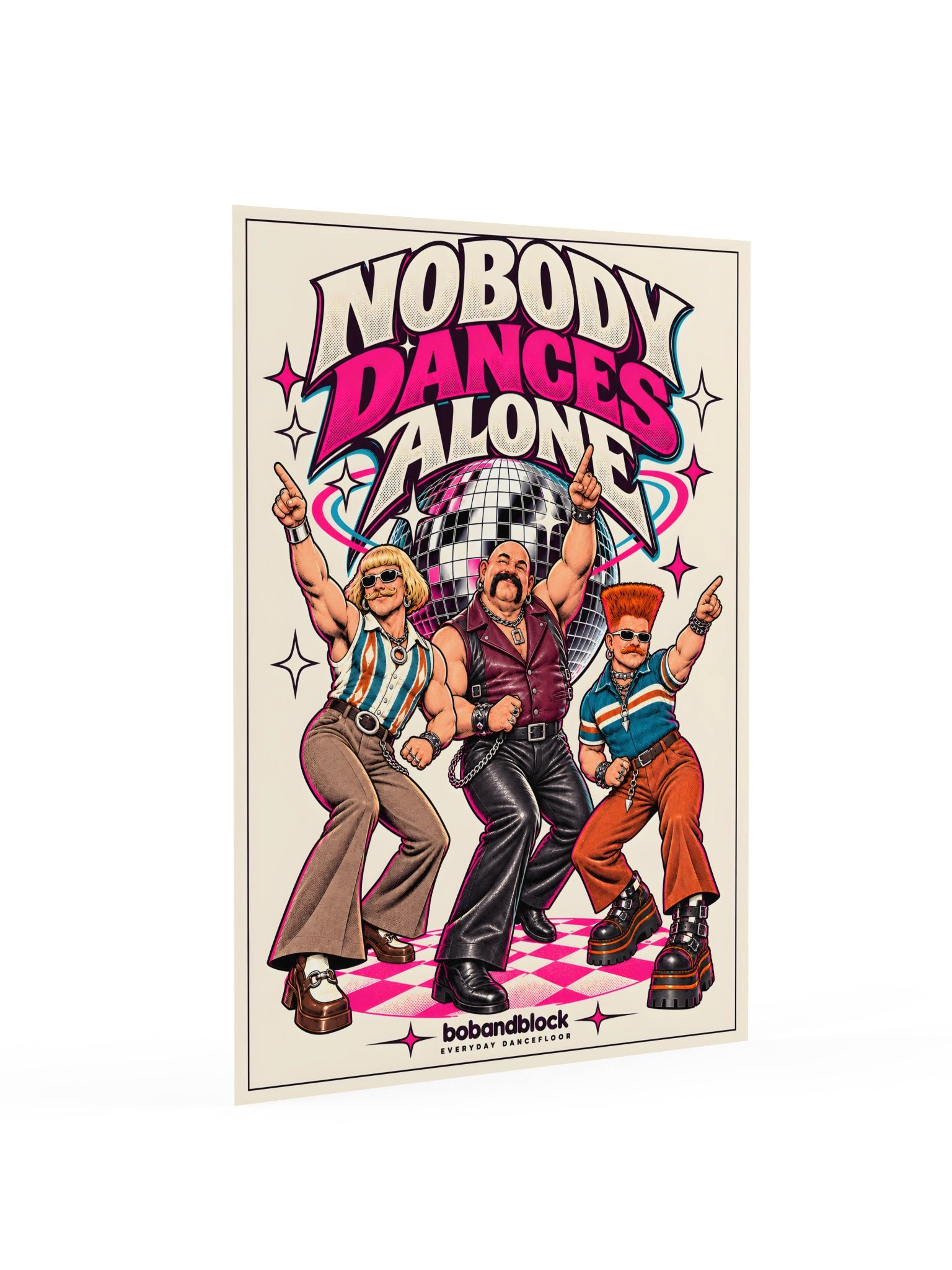 Nobody Dances Alone Art Poster product image (2)
