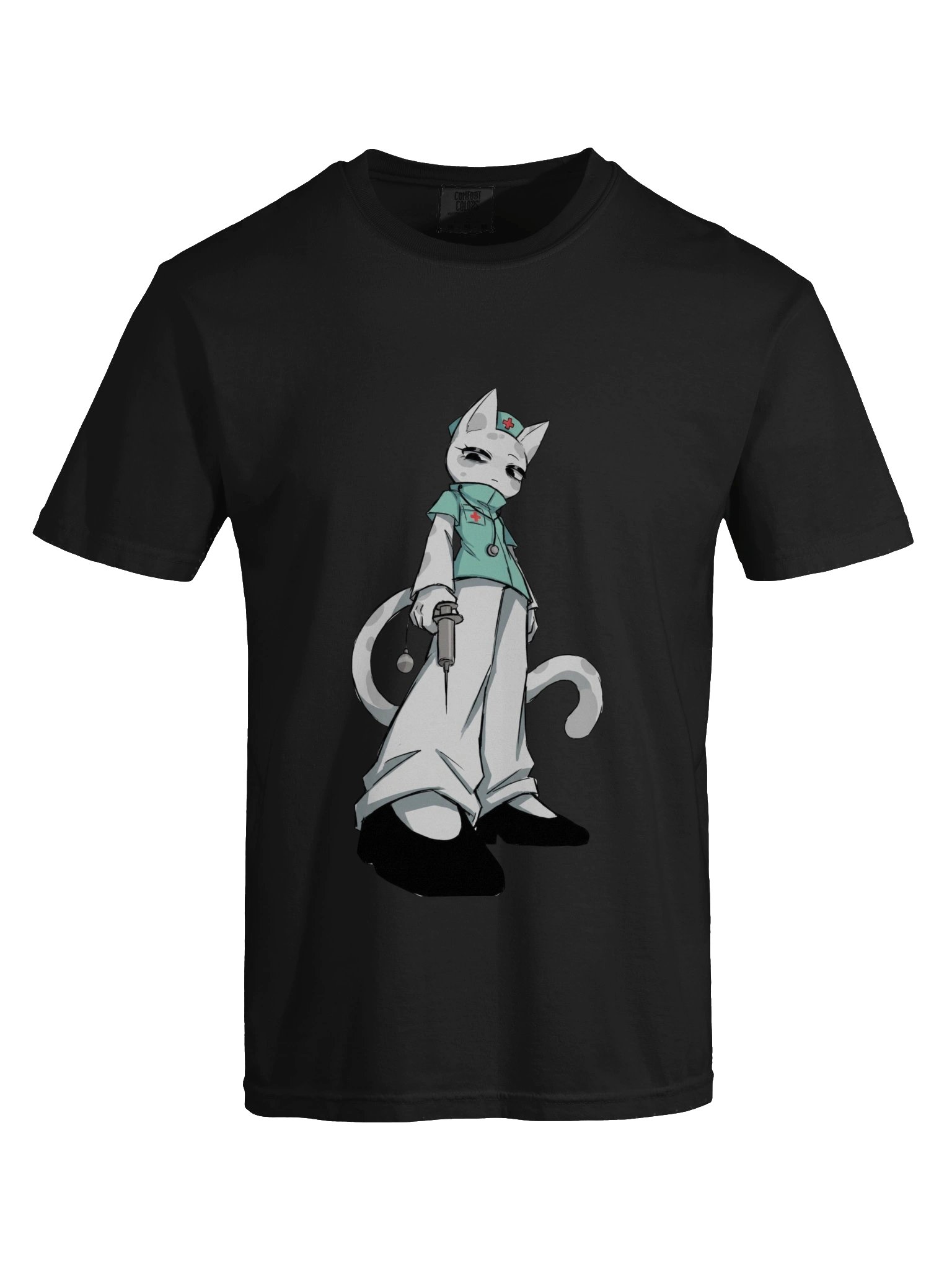 Half-Lidded Mercy T-Shirt – Cute Creepy Hospital Aesthetic Unisex Tee product image (58)