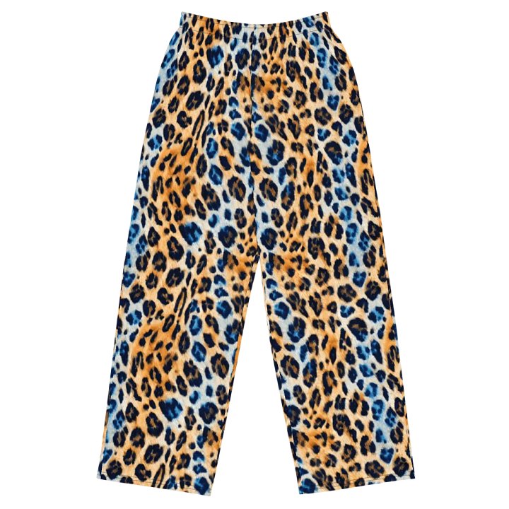 Blue Brown Leopard Pants product image (1)
