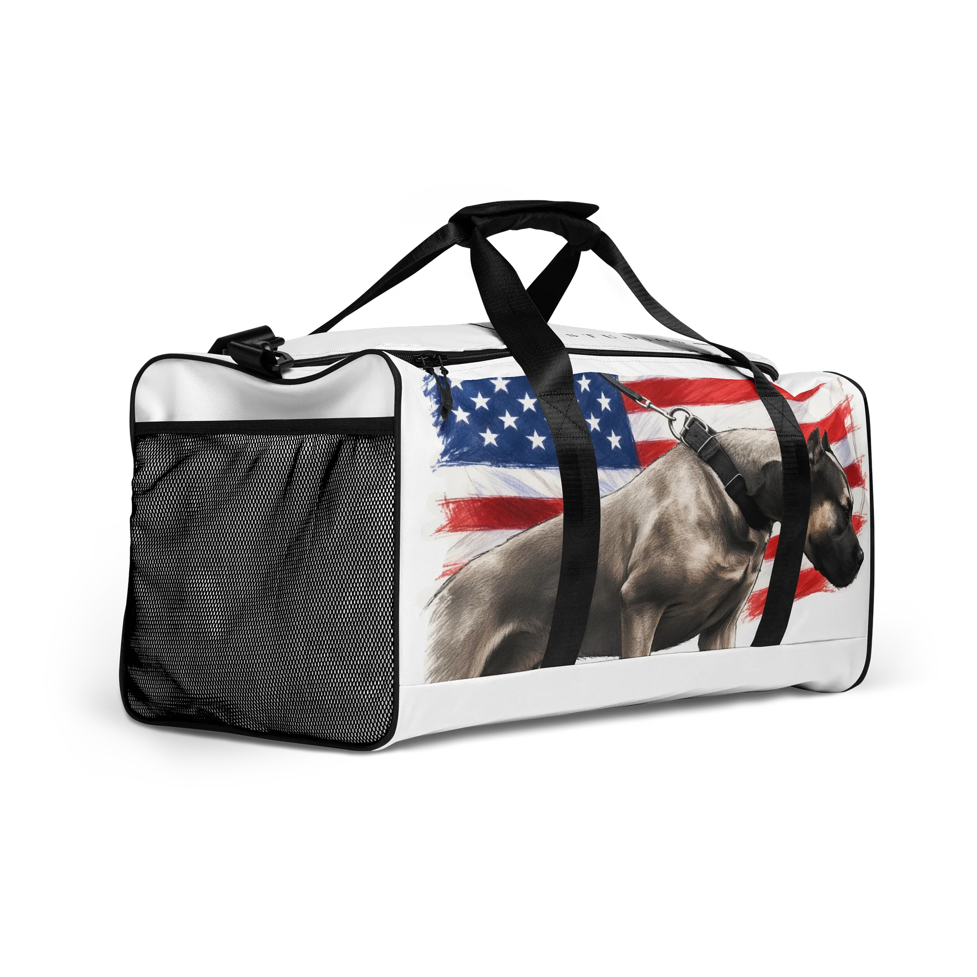 Patriotic Pit Bull Duffle Bag product image (2)