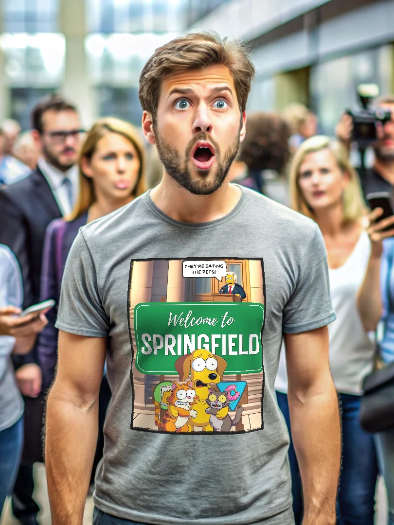 THEY'RE EATING THE PETS! - TEE product image (4)