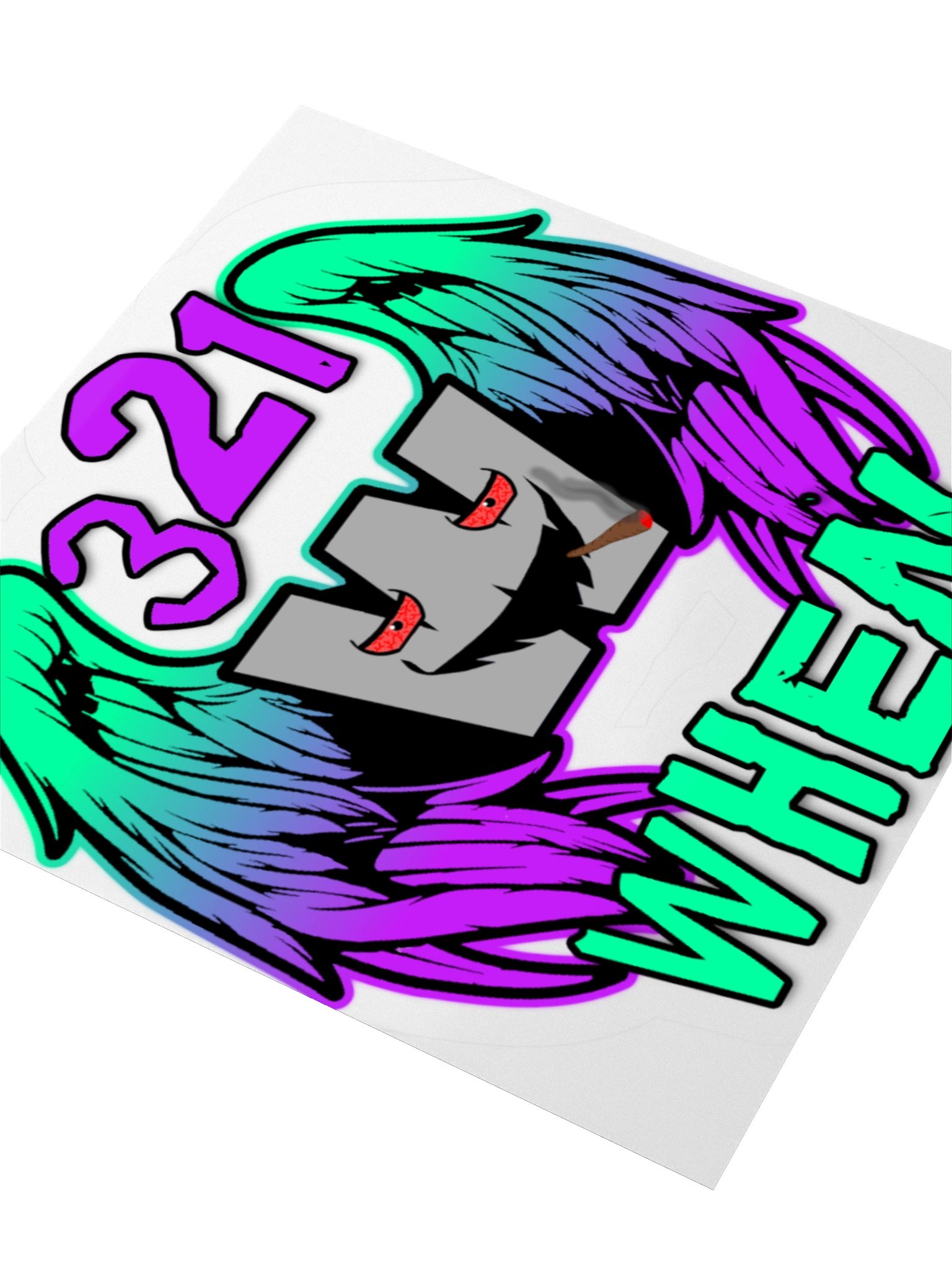 321 Wicked Wings Stickers product image (8)