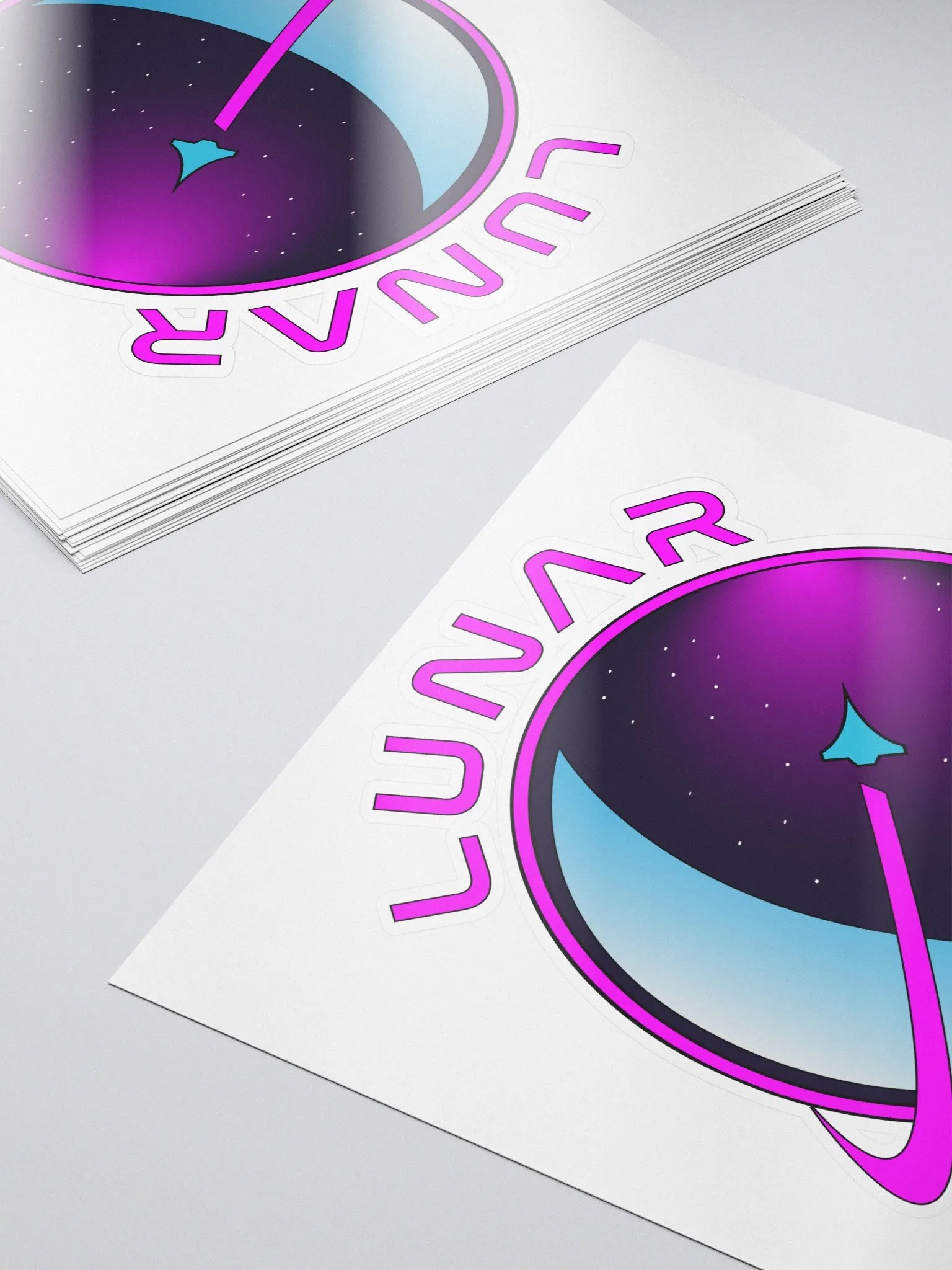 Lunar Squadron | Retro Edition Sticker product image (5)