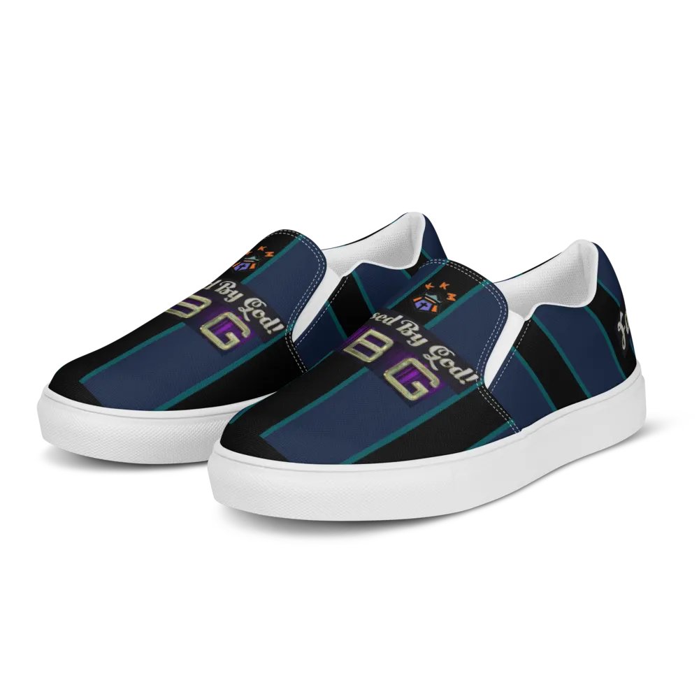 BBG Green & Blue Men's Slip Ons product image (3)