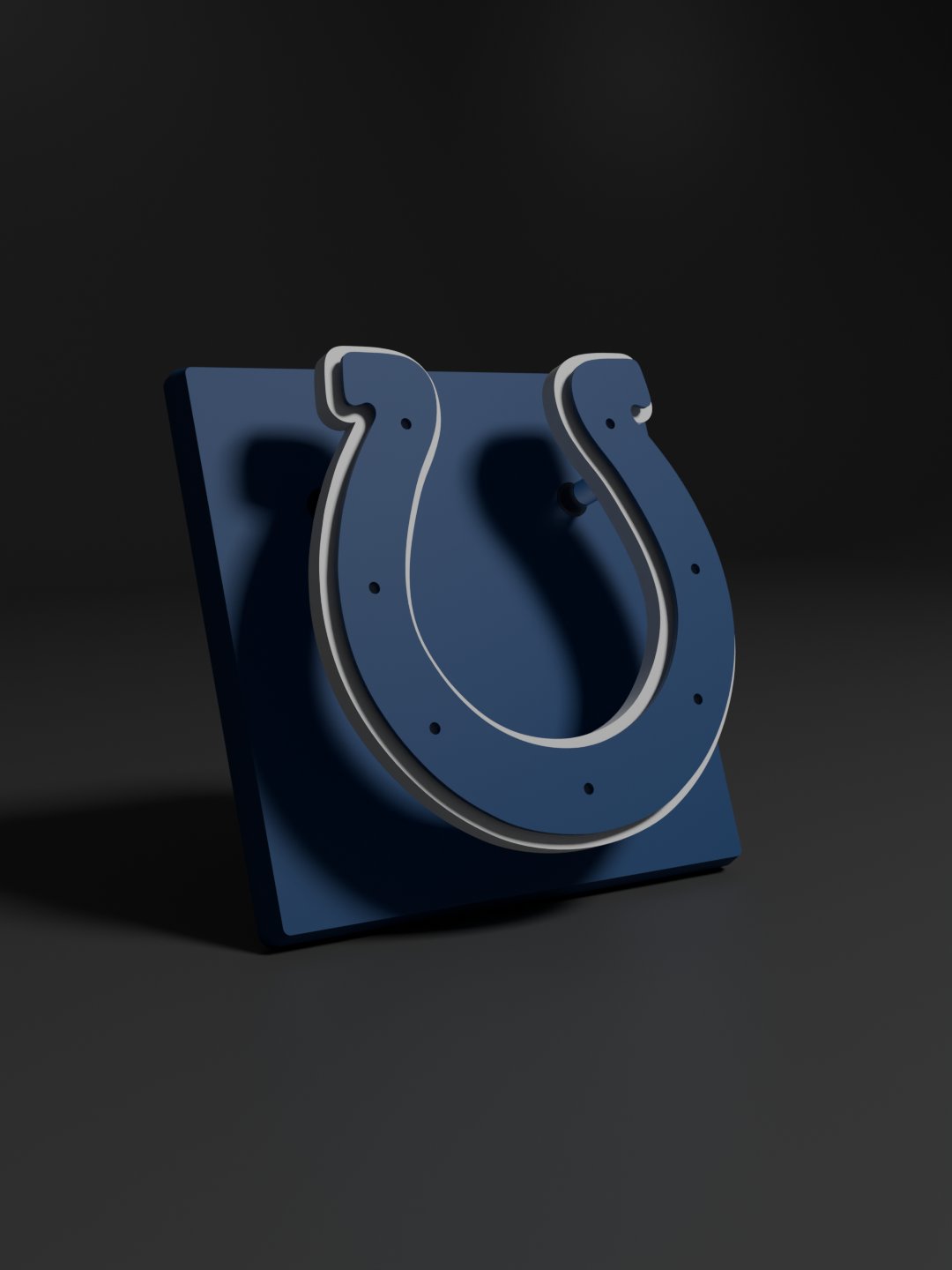 Indianapolis Colts 3D Printed Floating Logo Sign (Digital File Only) product image (1)
