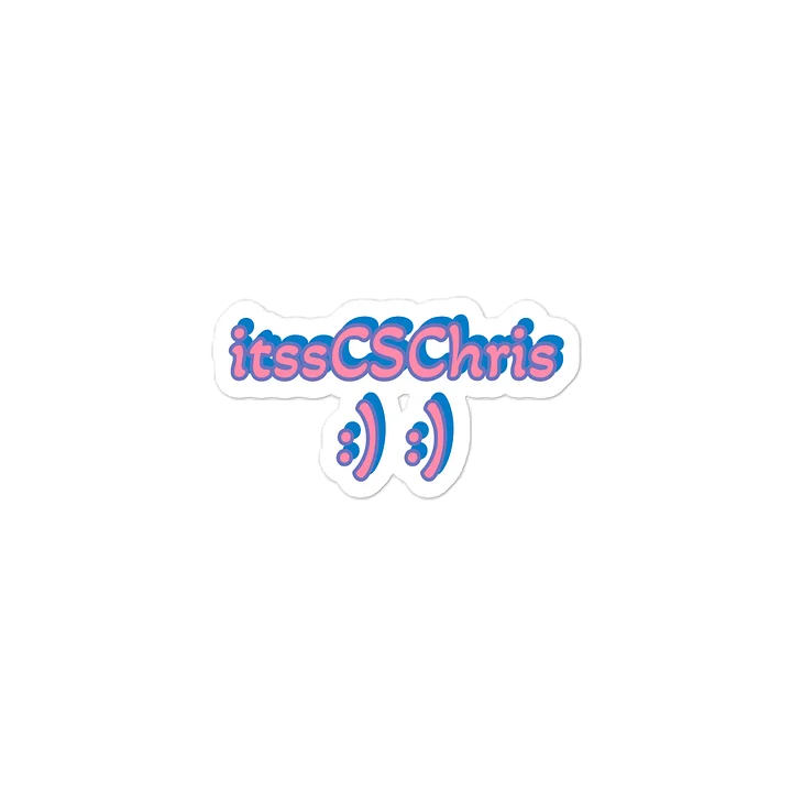 itssCSChris, Smiley Sticker product image (1)
