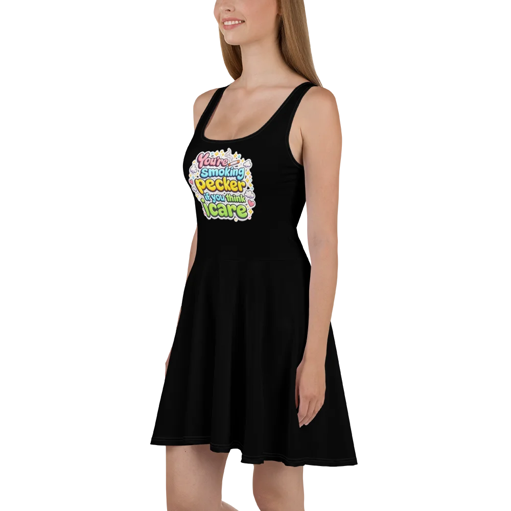 Smoking Pecker Skater Dress - Confident Mama product image (1)