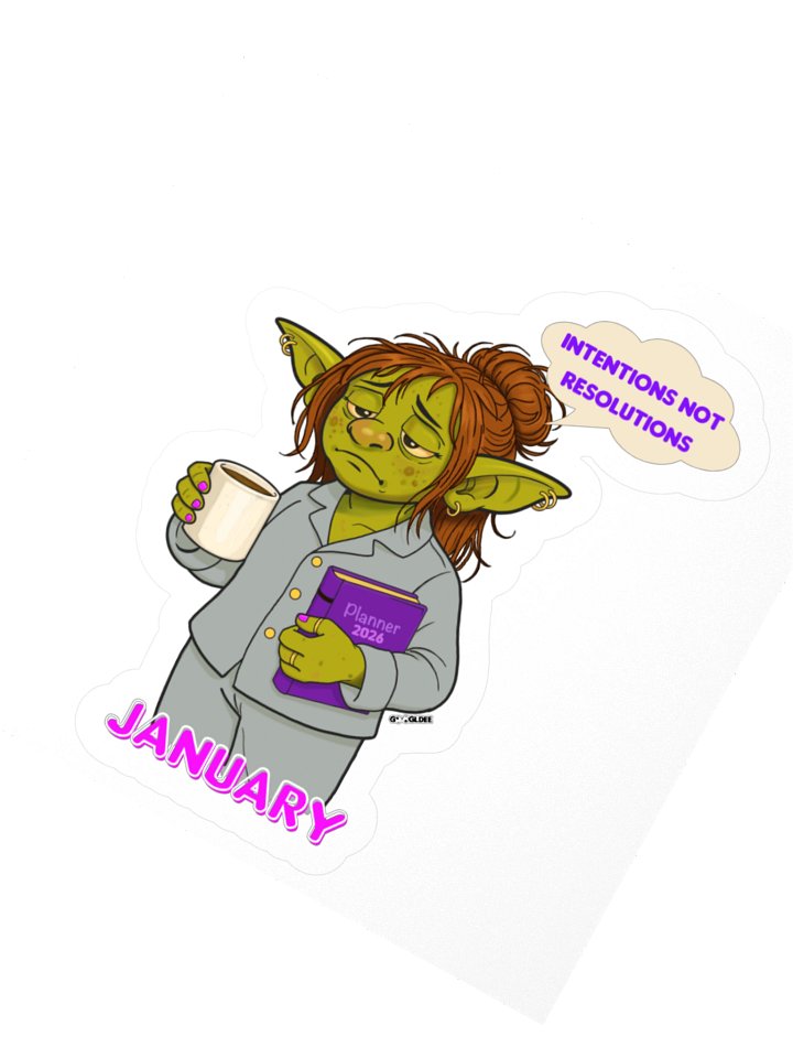 January Sub Sticker product image (2)