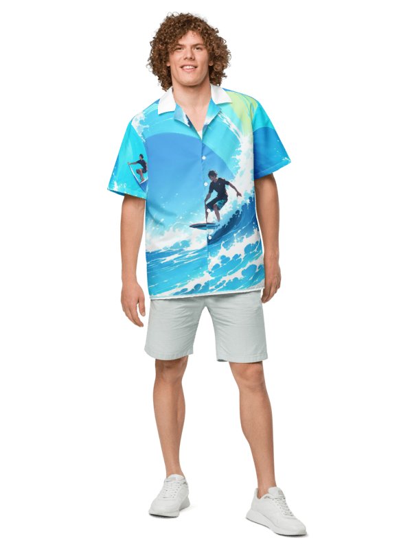 Surfer Hawaiian Shirt – Lightweight Summer Style product image (1)