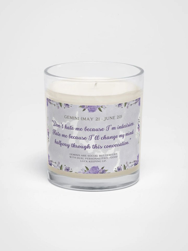 Gemini - Zodiac Candles product image (1)