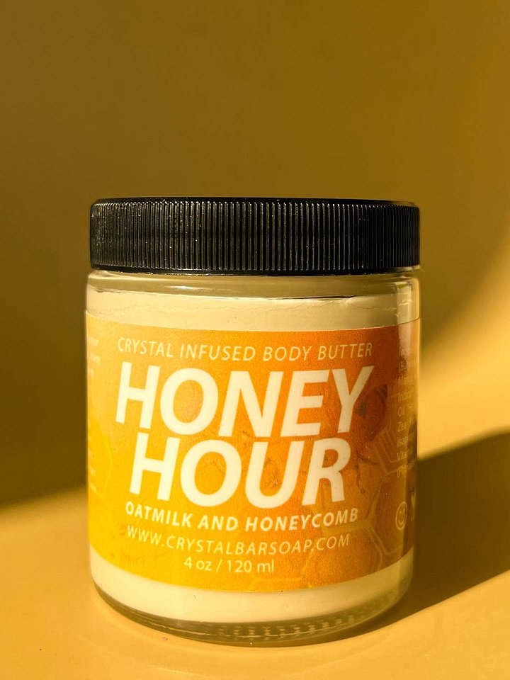 Honey Hour Body Butter - Yellow Quartz with Oatmilk & Honey **PRE-ORDER*** product image (1)