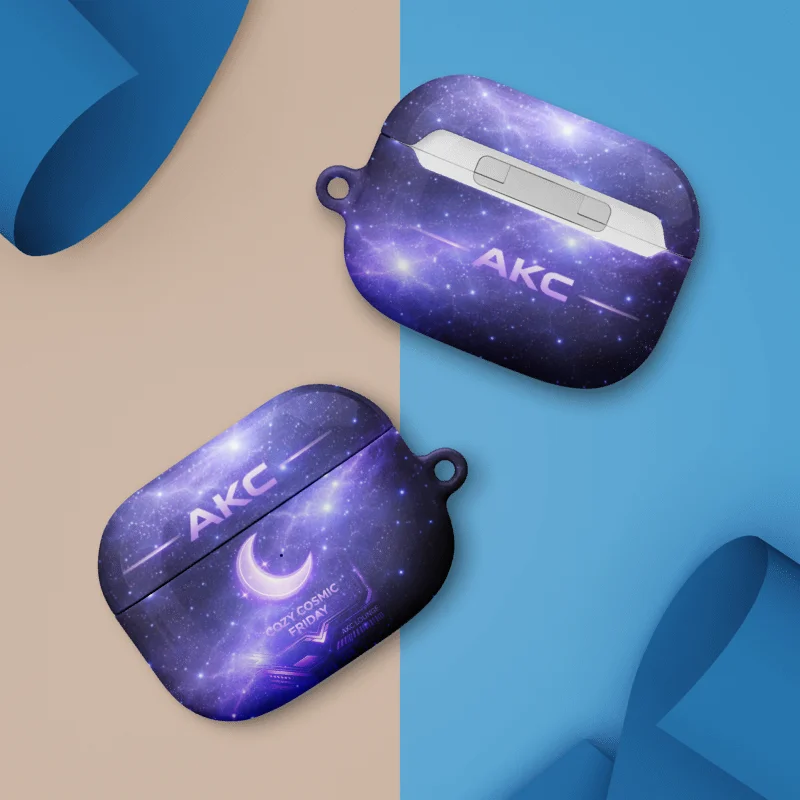 • AKC // Cozy Cosmic Friday AirPods® Case (Gen 3 / Pro Gen 1 / Pro Gen 2) | Arkfall Kitty Collective product image (9)