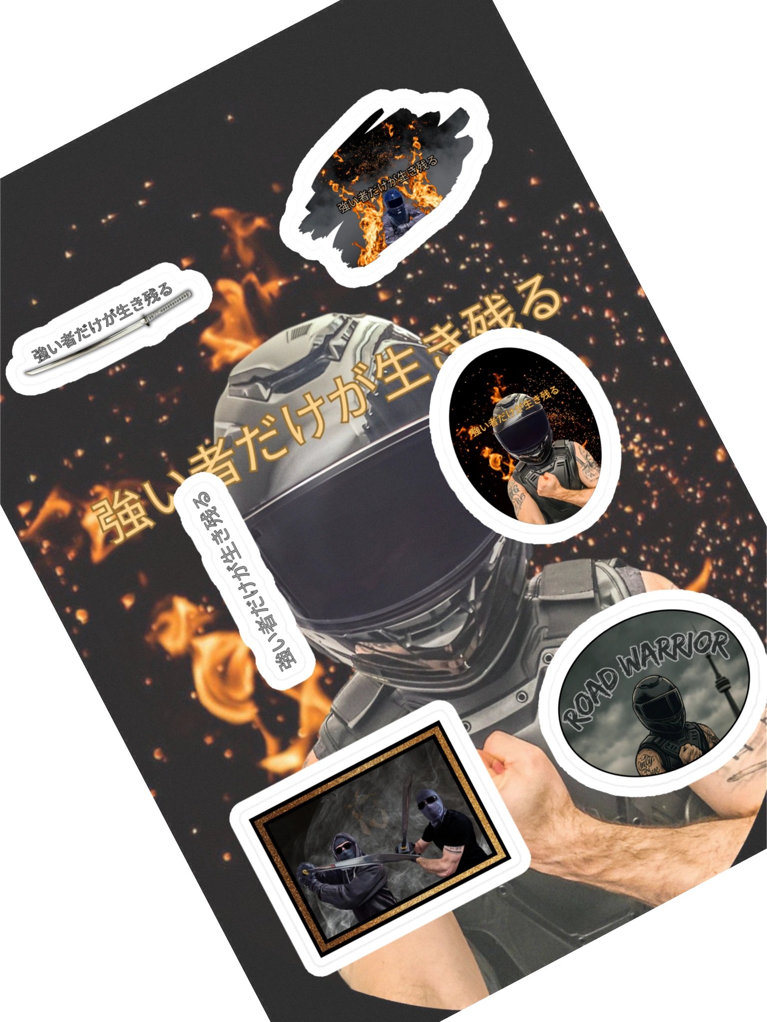強い者だけが生き残る - Sticker Sheet product image (2)